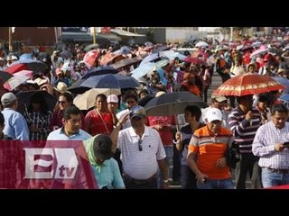 CNTE pide liberación de sus líderes / Yuriria Sierra