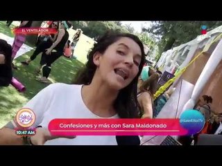 Sara Maldonado comparte el cambio de su vida | Sale el Sol