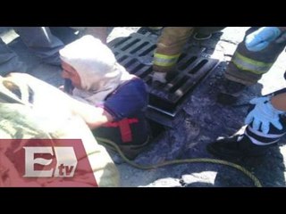 Muere bebé de 5 meses al caer en una coladera de Iztacalco / Paola Virrueta
