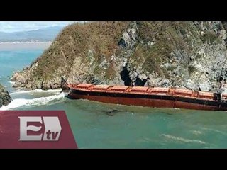 Rescatan a tripulantes de barco encallado en Jalisco / Excélsior Informa