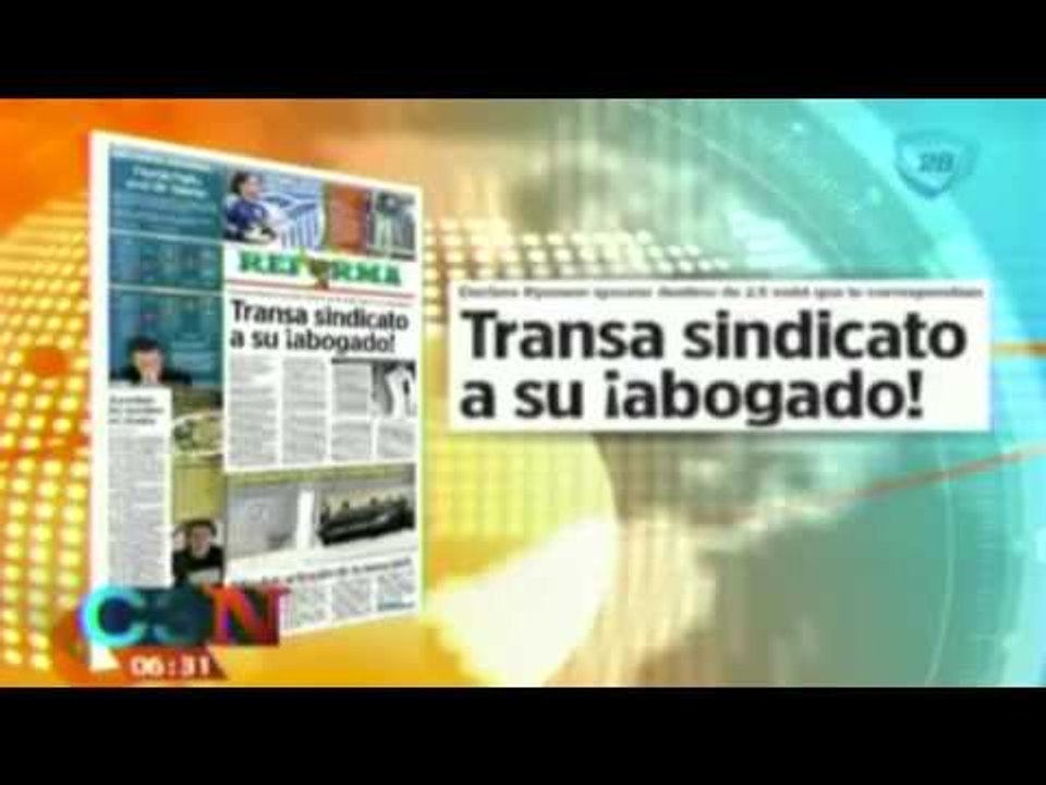 Así amanecieron hoy los periódicos más importantes de México