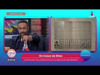 ¿Qué tan buenos estudiantes eran nuestros conductores? | Sale el Sol