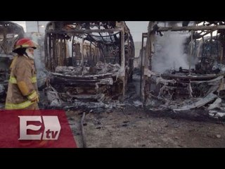 Atentado a 47 autobuses en Tabasco / Yuriria Sierrra