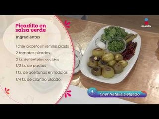 ¡Para los amantes de los tacos! Picadillo en Salsa Verde | Sale el Sol