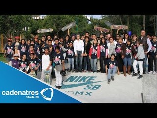 Inauguran 'skatepark' más grande de Latinoamérica, en el DF