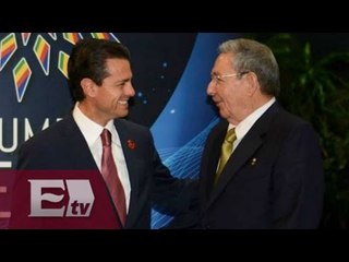 México aprecia y ve a Cuba un país hermano: Peña Nieto / Rodrigo Pacheco