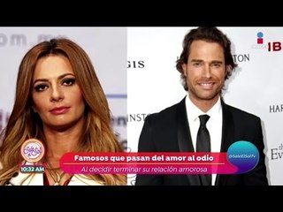 El divorcio debe buscar la paz: ¿Qué pasa con estos famosos? | Sale el Sol