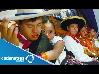 Niños con Síndrome de Down embellecen la Guelaguetza 2014 (VIDEO)