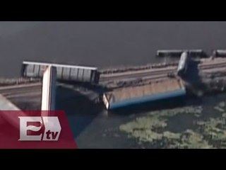 Descarrila tren en Estados Unidos / Paola Barquet