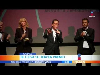 Mexicano gana premio en Cannes | Imagen Noticias con Francisco Zea