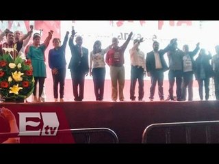 AMLO rinde protesta como presidente de Morena / Pascal Beltrán