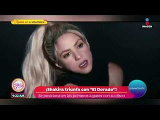 Shakira presentó su album rodeada de artistas | Sale el Sol