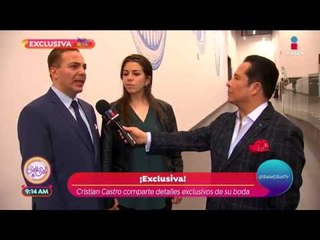 EXCLUSIVA: Cristian Castro pidió la mano de su novia | Sale el Sol