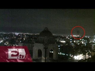 Captan imagen de explosión de pipa en Tlalnepantla  /  Yazmín Jalil