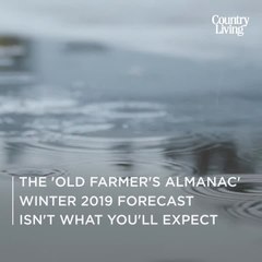 Farmer's Almanac 2018