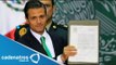 Peña Nieto promulga leyes energéticas / Peña Nieto energy enacts laws