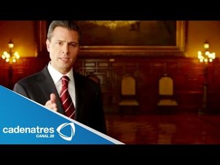 Peña Nieto da mensaje a la Nación por reforma energética
