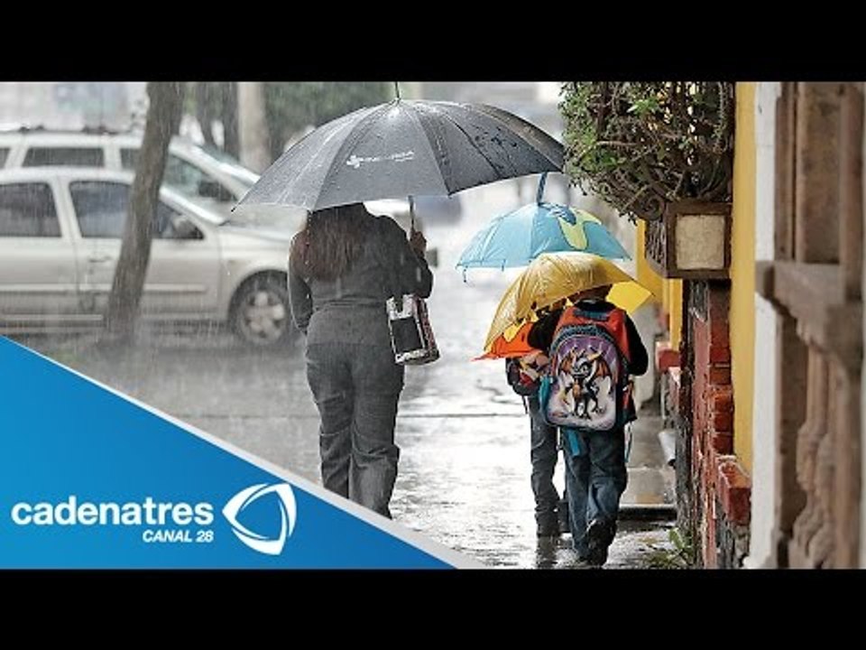 Tromba provoca inundaciones en Ciudad de México / Tromba flood leaves Mexico City