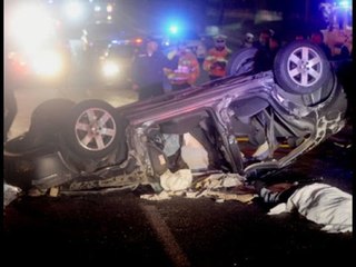IMPRESIONANTE!! Mortal accidente deja una persona muerta en Colonia Granjas Coapa