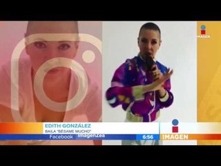 ¡Toda la actitud a pesar del cáncer! Edith González baila | Imagen Noticias con Francisco Zea