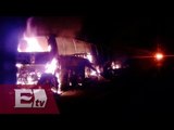 Mueren calcinados 20 personas en accidente de autobús en la México-Tuxpan/ Vianey Esquinca