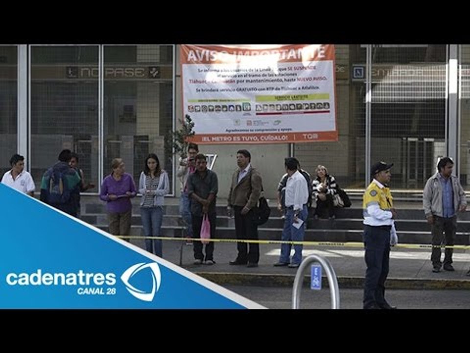 23 servidores públicos son responsables de fallas de línea 12