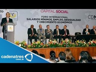 Miguel Ángel Mancera pide reevaluar el salario mínimo