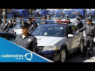 Autoridades realizan operativo Rastrillo en el DF