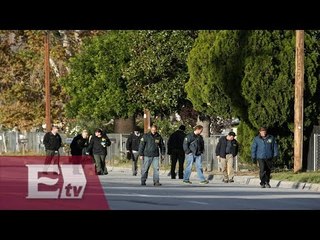 Hallan poderoso arsenal en casa de atacantes de San Bernardino / Francisco Zea