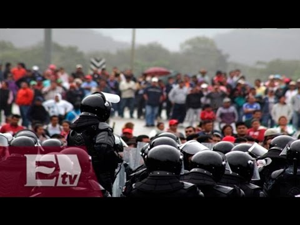 Integrantes de la CNTE retienen a policía federal en Chiapas / Ricardo Salas