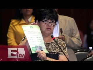 Diputada perredista mantiene que Arturo Escobar, del PVEM, cometió delito electoral/ Vianey Esquinca