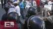 Enfrentamiento tras desalojo de predio en el DF / Paola Virrueta