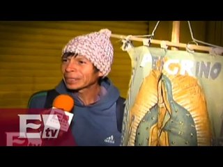 Poblano acude a la Basílica para pedirle a la Virgen que lo aleje de las adicciones/ Vianey Esquinca