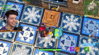 FORTNITE *1000* FREEZE TRAPS vs TILTED TOWERS! (Custom Playground Battle Royale Mode)