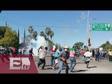 Enfrentamientos entre la CNTE y Policía Federal en Oaxaca / Ricardo Salas