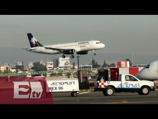 Falsa alarma de bomba en avión del AICM / Yuriria Sierra