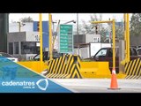 Caos vial en la México-Querétaro por fallas en casetas de peajes