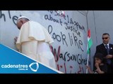 Papa Francisco pide paz en Israel / Pope calls for peace in Israel Francisco