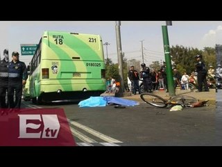 Ciclista fue atropellado en Insurgentes / Ricardo Salas
