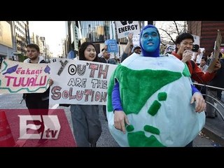 Protestas alrededor del mundo, piden detener el cambio climático /Paola Virrueta