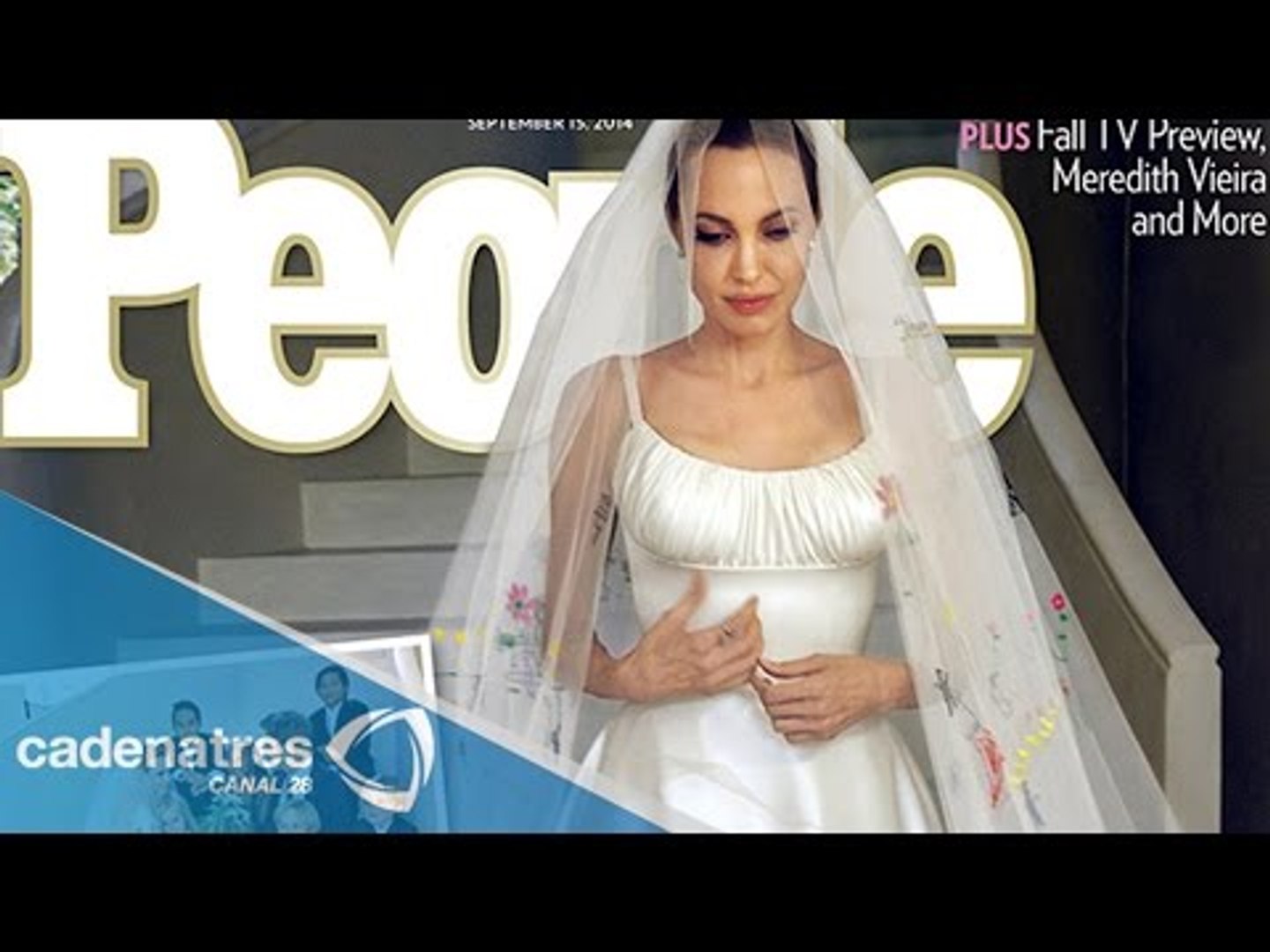 ⁣Boda de Angelina Jolie y Brad Pitt / Imágenes de la boda de Angelina Jolie y Brad Pitt