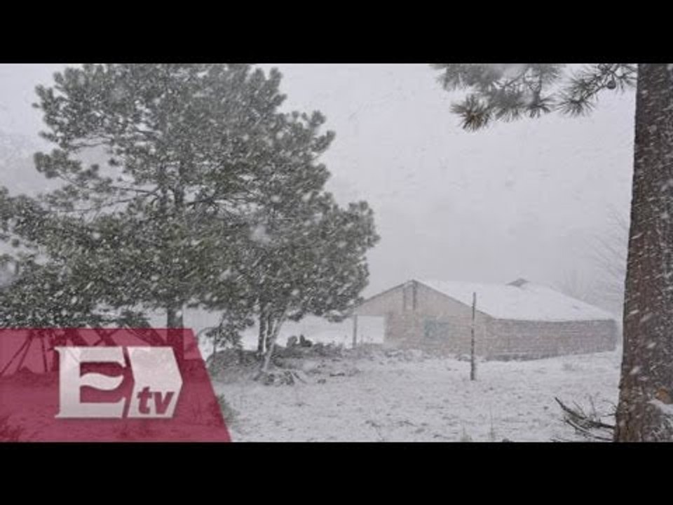 Alerta en el norte de México por intensas nevadas / Pascal Beltrán