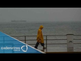 Alerta en Mazatlán por huracán 'Marie' / El paso el huracán 'Marie'