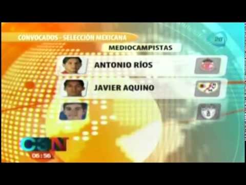 Lista de convocados a la selección mexicana de futbol