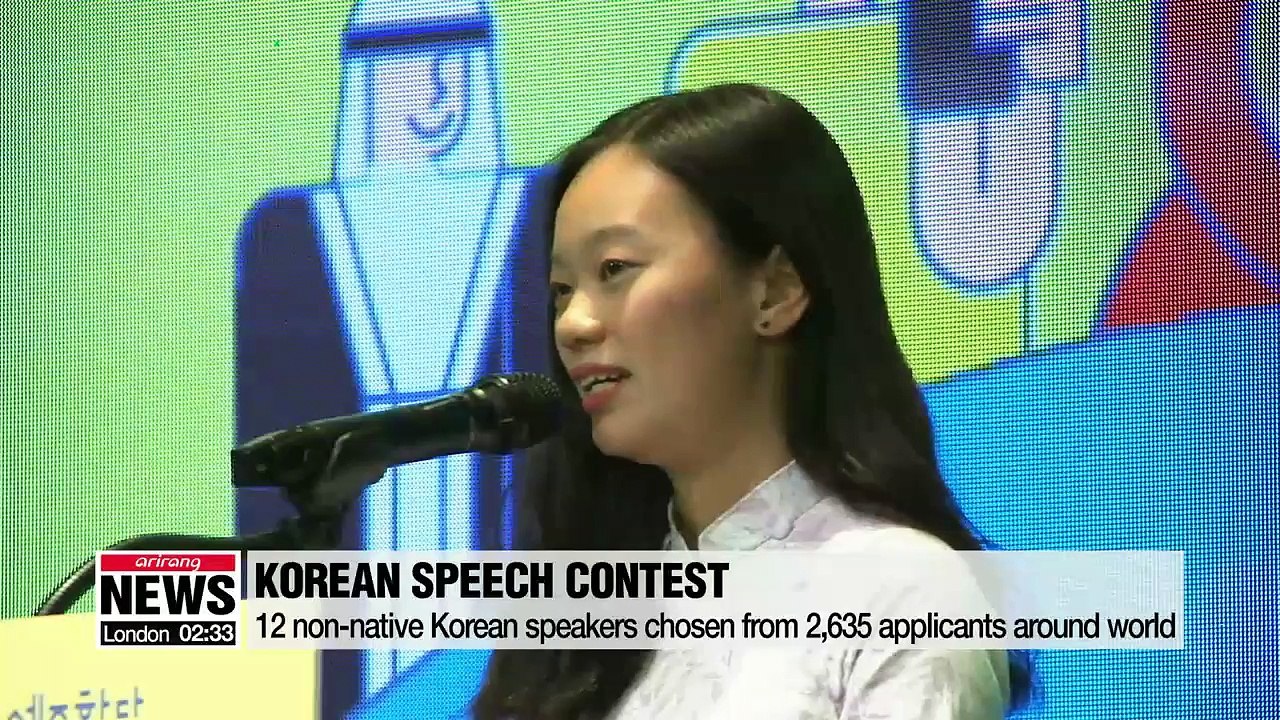 Students from all over world gather in Seoul for Korean language speech contest