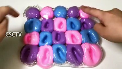 JIGGLY SLIME ASMR - GLOSSY SLIME ASMR AND MORE . ODDLY SATISFYING SLIME ASMR VIDEO