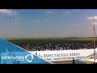 Fuerza aérea realiza espectáculo en Zumpango / Air Force does show Zumpango