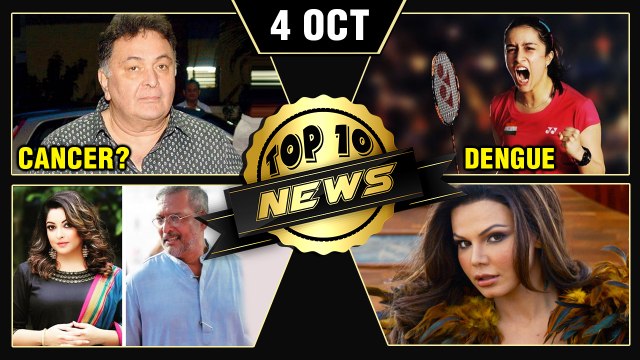 Tanushree Slapped With Legal Notices, Rakhi Sawant FIles FIR, Shraddha Kapoor Suffering From Dengue