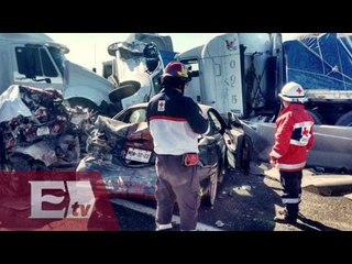 6 muertos y 25 heridos es el saldo por la carambola en el CEM / Francisco Zea