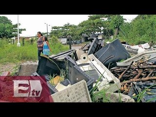 Secretaria de Medio Ambiente recoleta 5 mil televisores / Mariana H